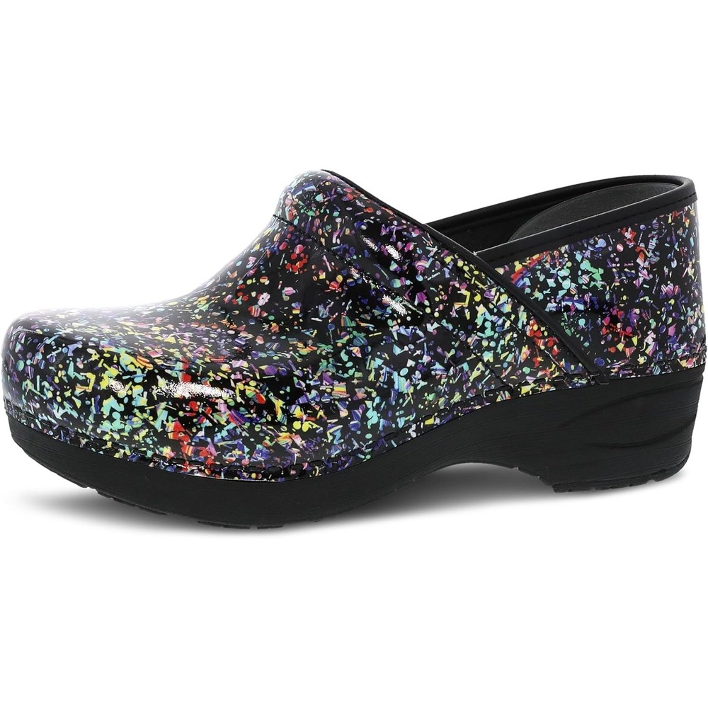 Dansko‎ XP 2.0 Clogs Black Party Glitter Professional Shoes Womens 6.5-7 EU 37